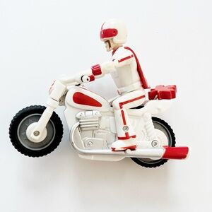 Toy Story 4 Duke Caboom w/ Pull N Go Motorcycle